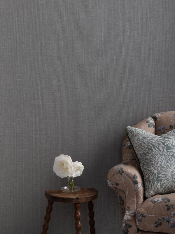 Burlap  Grasscloth Wallpaper in Tweed Fashion