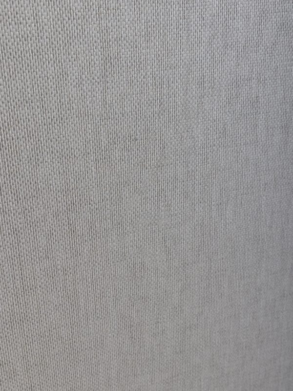 Stitch Two Tone  Grasscloth Wallpaper in Gray Cream Fashion