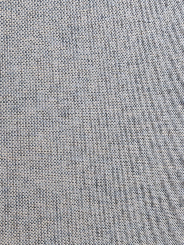 Stitch Two Tone  Grasscloth Wallpaper in Indigo Cream Hot on Sale