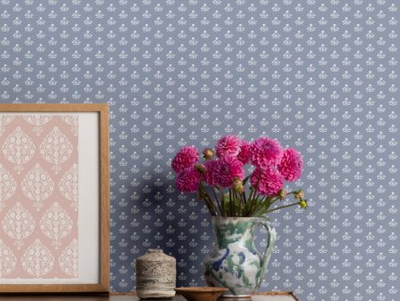 Bennett Petite  Wallpaper by Sugar Paper - Slate Supply