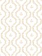 Bennett Vine (White Ground)  Wallpaper by Sugar Paper - Honeycomb Sale