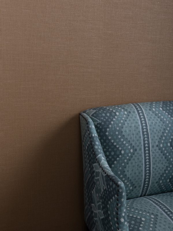 Burlap  Grasscloth Wallpaper in Wicker Sale