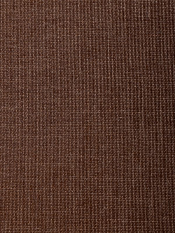 Burlap  Grasscloth Wallpaper in Chestnut Hot on Sale