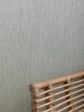 Stitch Two Tone  Grasscloth Wallpaper in Sage Cream Discount