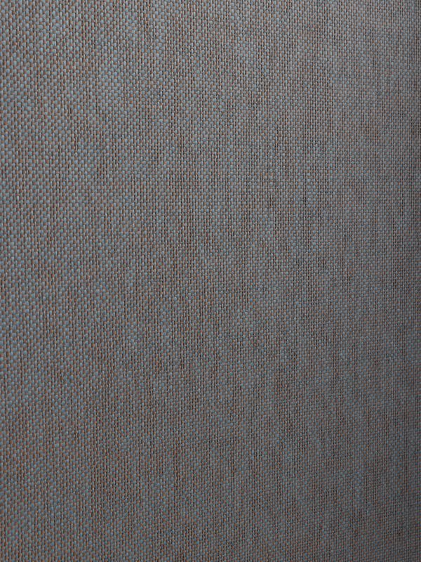 Stitch Two Tone  Grasscloth Wallpaper in Smoke Blue Sale