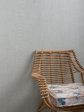 Stitch Two Tone  Grasscloth Wallpaper in Sage Cream Discount