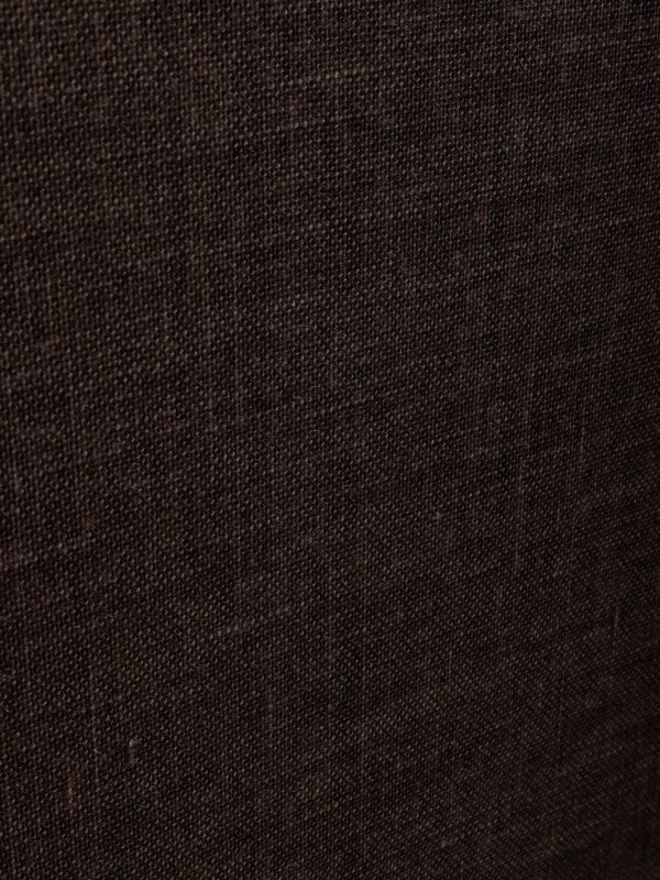 Burlap  Grasscloth Wallpaper in Cocoa on Sale