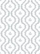 Bennett Vine (White Ground)  Wallpaper by Sugar Paper - Harbor Online