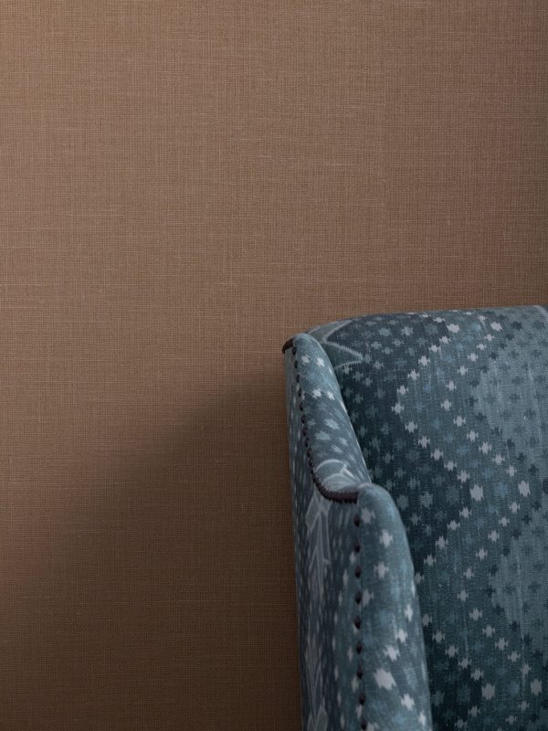 Burlap  Grasscloth Wallpaper in Wicker Sale