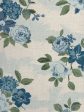 Theodora  Grasscloth Wallpaper by Nathan Turner - Blue Green on Sale