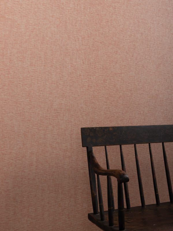 Stitch Two Tone  Grasscloth Wallpaper in Mango Cream Online now