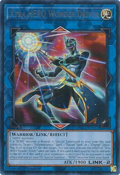 Xtra HERO Wonder Driver (Silver) [BLC1-EN031] Ultra Rare on Sale