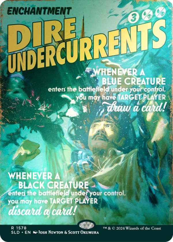 Dire Undercurrents (Rainbow Foil) [Secret Lair Drop Series] For Cheap