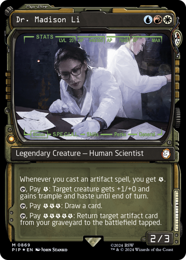 Dr. Madison Li (Showcase) (Surge Foil) [Fallout] Online Sale