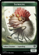 Saproling    Dragon (0021) Double-Sided Token [Commander Masters Tokens] Discount