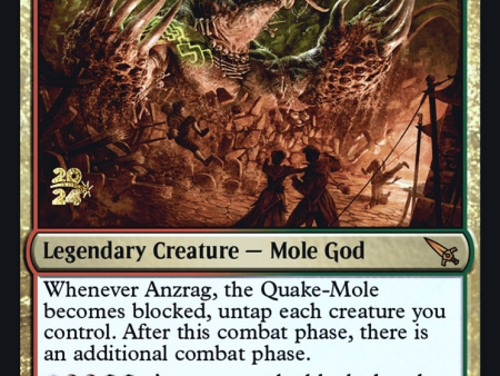 Anzrag, the Quake-Mole [Murders at Karlov Manor Prerelease Promos] Online