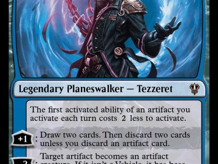 Tezzeret, Betrayer of Flesh [Murders at Karlov Manor Commander] For Discount