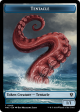 Tentacle    Koma s Coil Double-Sided Token [Murders at Karlov Manor Commander Tokens] Cheap