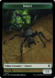 Insect (0016)    Manifest Double-Sided Token [Murders at Karlov Manor Commander Tokens] Hot on Sale